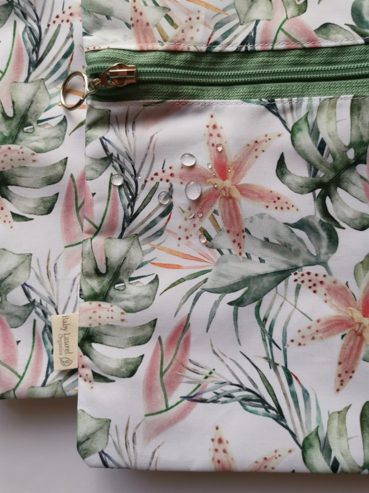 Pink Lilies-Çok Amaçlı Islak Kirli Çantası