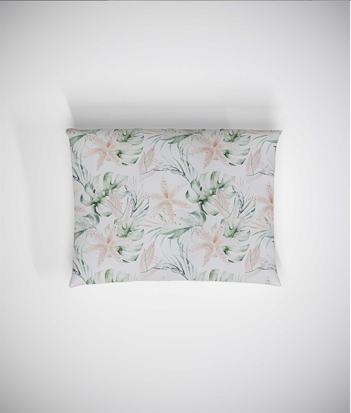 Pink Lilies-Lastikli Çarşaf Takımı 70x130