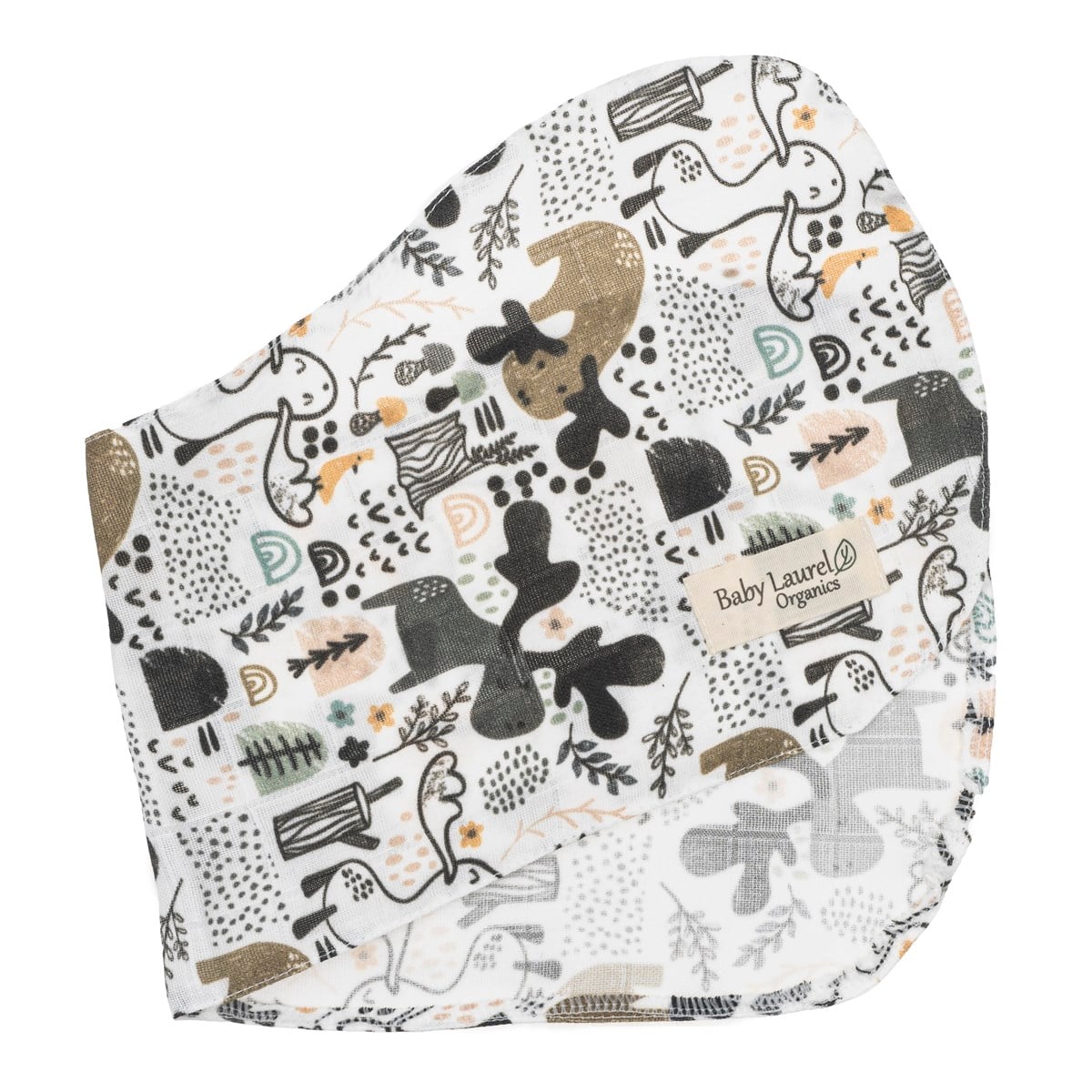 Smart Deer - Organik Müslin Omuz Salya Bezi 45X20