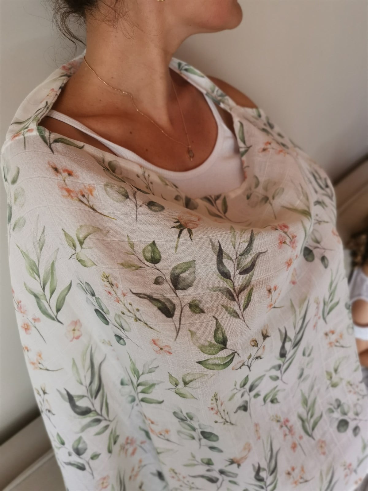 Soft Garden-Organik Müslin Emzirme Örtüsü 65X100
