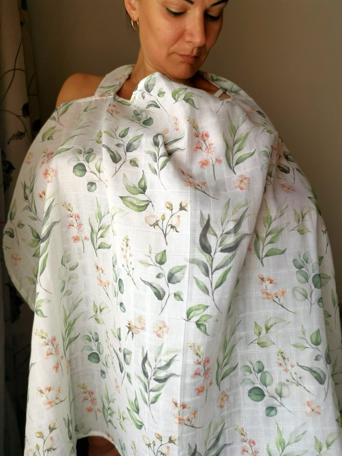 Soft Garden-Organik Müslin Emzirme Örtüsü 65X100