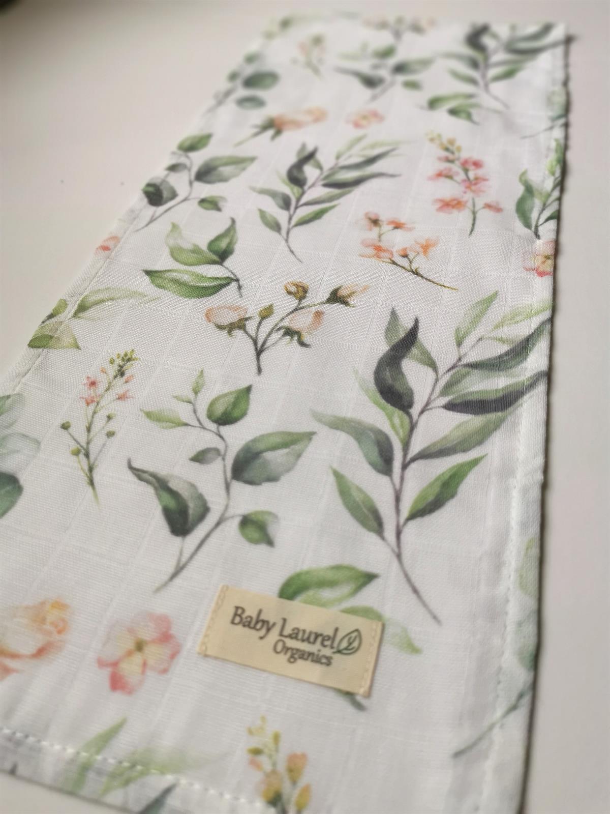 Soft Garden-Organik Müslin Omuz Salya Bezi 50x25