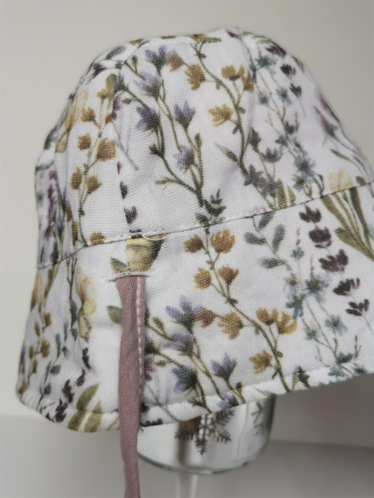Spring-Müslin Bucket Çift Taraflı Şapka