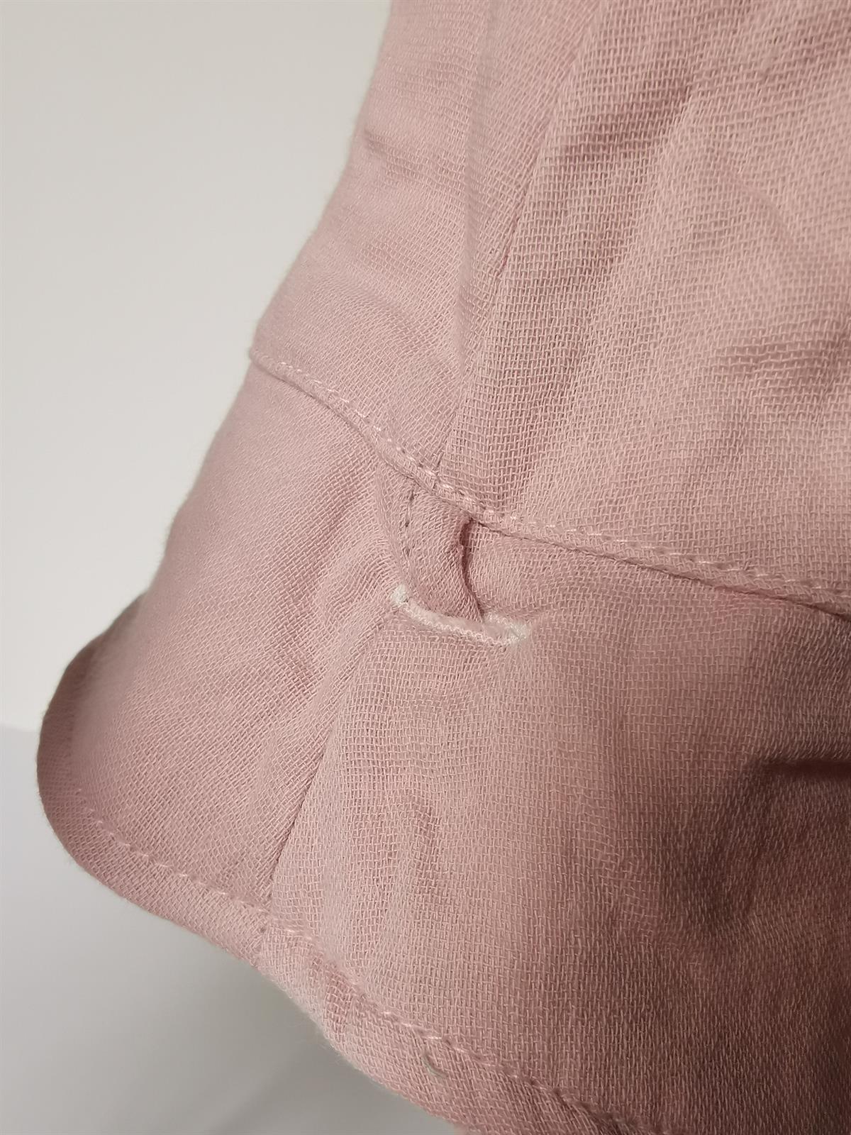 Succulent-Müslin Bucket Çift Taraflı Şapka