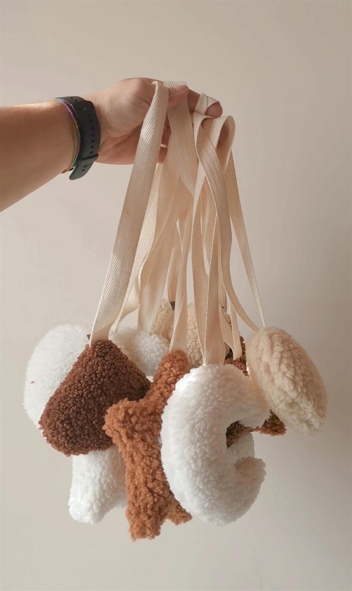 Teddy Ay Oyuncak-Beyaz