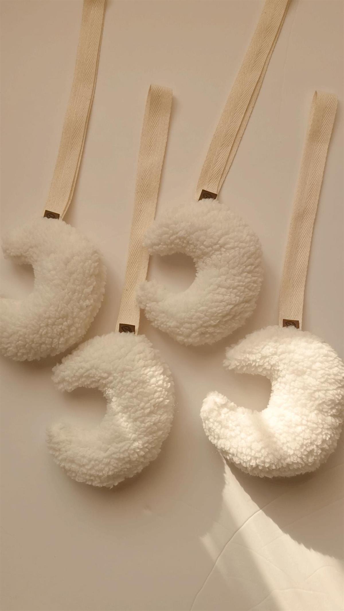 Teddy Ay Oyuncak-Beyaz