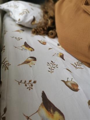 Bird Songs-Lastikli Çarşaf Takımı 70x130