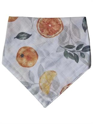 Bitter Orange-2 Kat Organik Müslin Salya Önlüğü 20x35