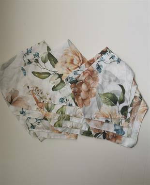 Bloom-2 Kat Organik Müslin Salya Önlüğü 20x35