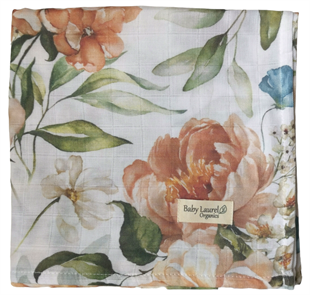 Bloom - Organik Müslin Örtü 100 X 100