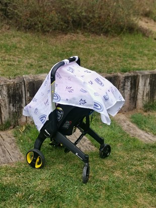 Blue Rainbow - Puset Örtüsü 78 x 108