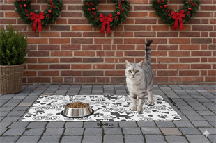 Cat Lover-Mama Su Kabı Matı 60x40