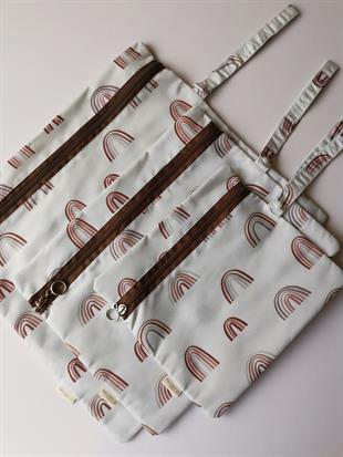 Chocolate Rainbow-Çok Amaçlı Islak Kirli Çantası 