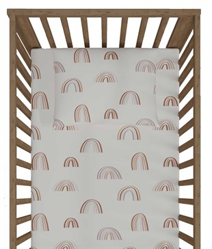 Chocolate Rainbow-Lastikli Çarşaf Takımı 70x130