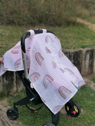 Chocolate Rainbow - Puset Örtüsü 78 x 108