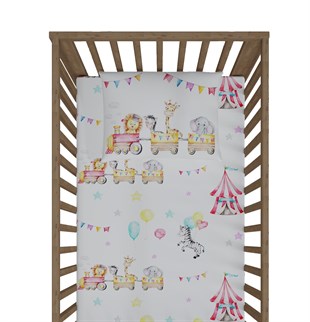 Circus-Lastikli Çarşaf Takımı 70x130