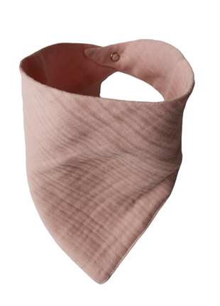 Colour Palette-4 KAT Organik Müslin Salya Önlüğü 20x35-Soft Pink
