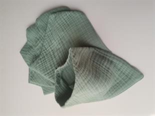 Colour Palette-4 KAT Organik Müslin Salya Önlüğü 20x35-Emerald