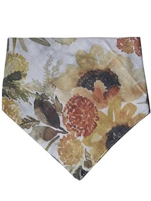 Daisy-2 Kat Organik Müslin Salya Önlüğü 20x35