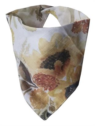 Daisy-2 Kat Organik Müslin Salya Önlüğü 20x35