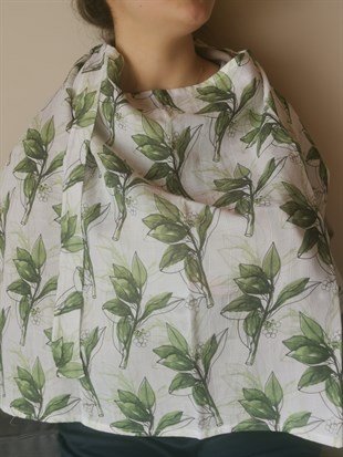 Daphne - Organik Müslin Emzirme Örtüsü 65X100