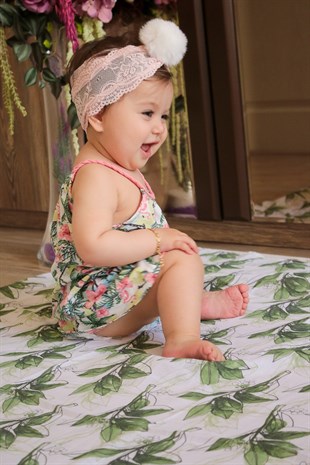 Daphne - Organik Müslin Örtü 100X100