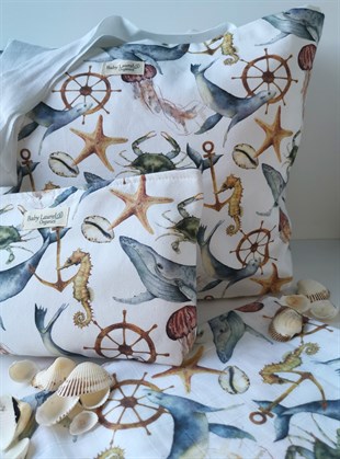 Deep Dive - Çok Amaçlı Fermuarlı Çanta 20X30