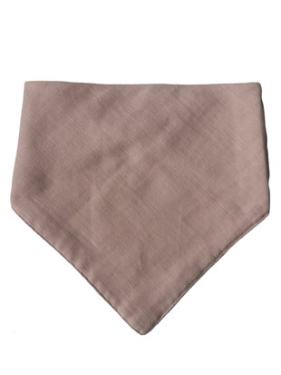 Elegance-2 Kat Organik Müslin Salya Önlüğü-Soft Pink
