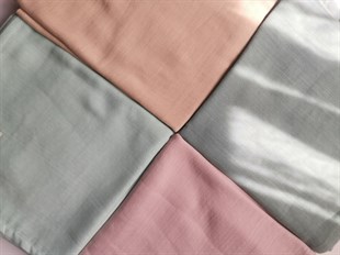 Elegance-Organik Müslin Örtü 100X100-Eau De Nil