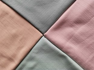 Elegance-Organik Müslin Örtü 100X100-Soft Pink