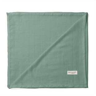 Elegance-Organik Müslin Örtü 110X120-Eau De Nil