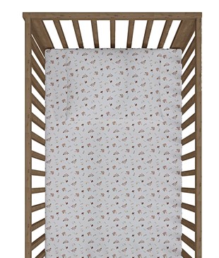 Floral-Lastikli Çarşaf Takımı 70x130