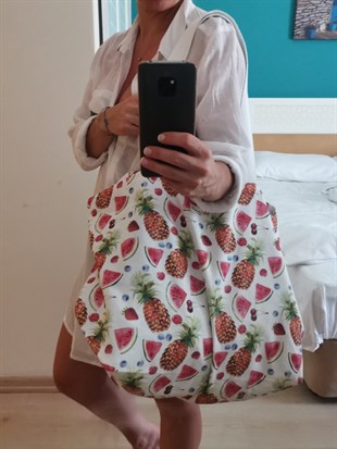 Hello Summer - Çok Amaçlı Omuz Çanta 57x38