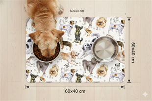 Hero-Mama Su Kabı Matı 60x40