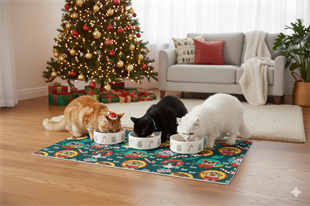Hohoho Dog-Mama Su Kabı Matı 60x40