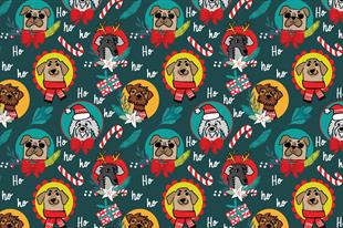 Hohoho Dog-Mama Su Kabı Matı 60x40