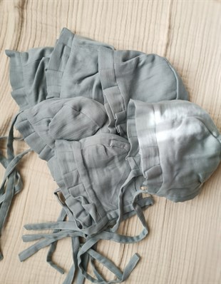 Laura Bebek Şapkası-Mavi