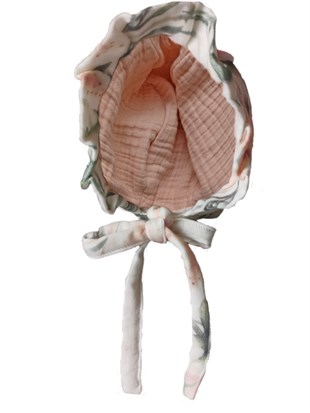 Laura Bebek Şapkası-Pink Lilys