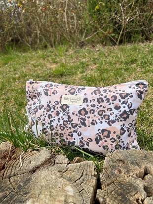 Leopar-Çok Amaçlı Fermuarlı Çanta 20X30