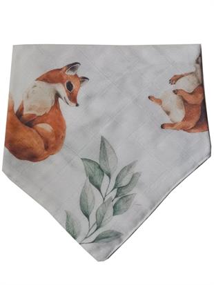 Little Forest-2 Kat Organik Müslin Salya Önlüğü 20x35