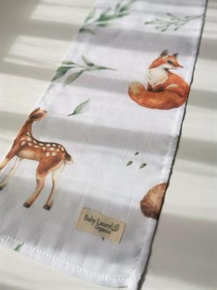 Little ForestOrganik Müslin Omuz Salya Bezi 50x25