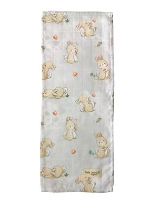 Lovely Bunny-Organik Müslin Omuz Salya Bezi 50x25