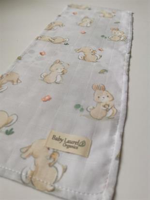 Lovely Bunny-Organik Müslin Omuz Salya Bezi 50x25