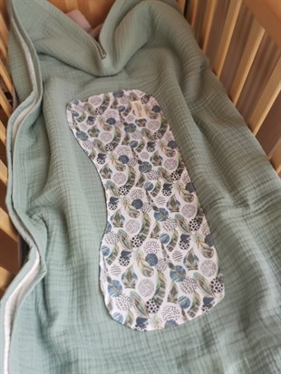 Magical Feather - Organik Müslin Omuz Salya Bezi 45X20