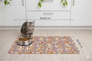 Miaw-Mama Su Kabı Matı 60x40