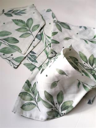 Mythology-2 Kat Organik Müslin Salya Önlüğü 20x35