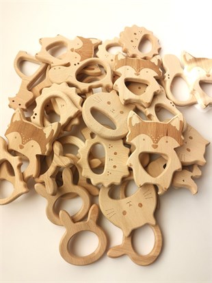 Nonage - Ahşap Oyuncak - Roket - 7x5