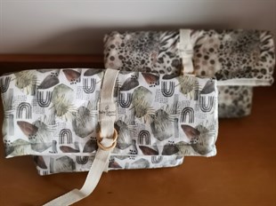 Nuts & Rocks - Organik Müslin Çok Amaçlı Çanta 60X30