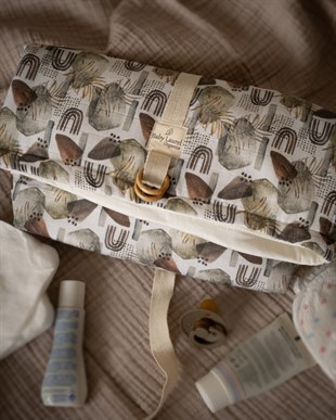 Nuts & Rocks - Organik Müslin Çok Amaçlı Çanta 60X30