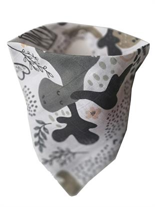 Smart Deer-2 Kat Organik Müslin Salya Önlüğü 20x35